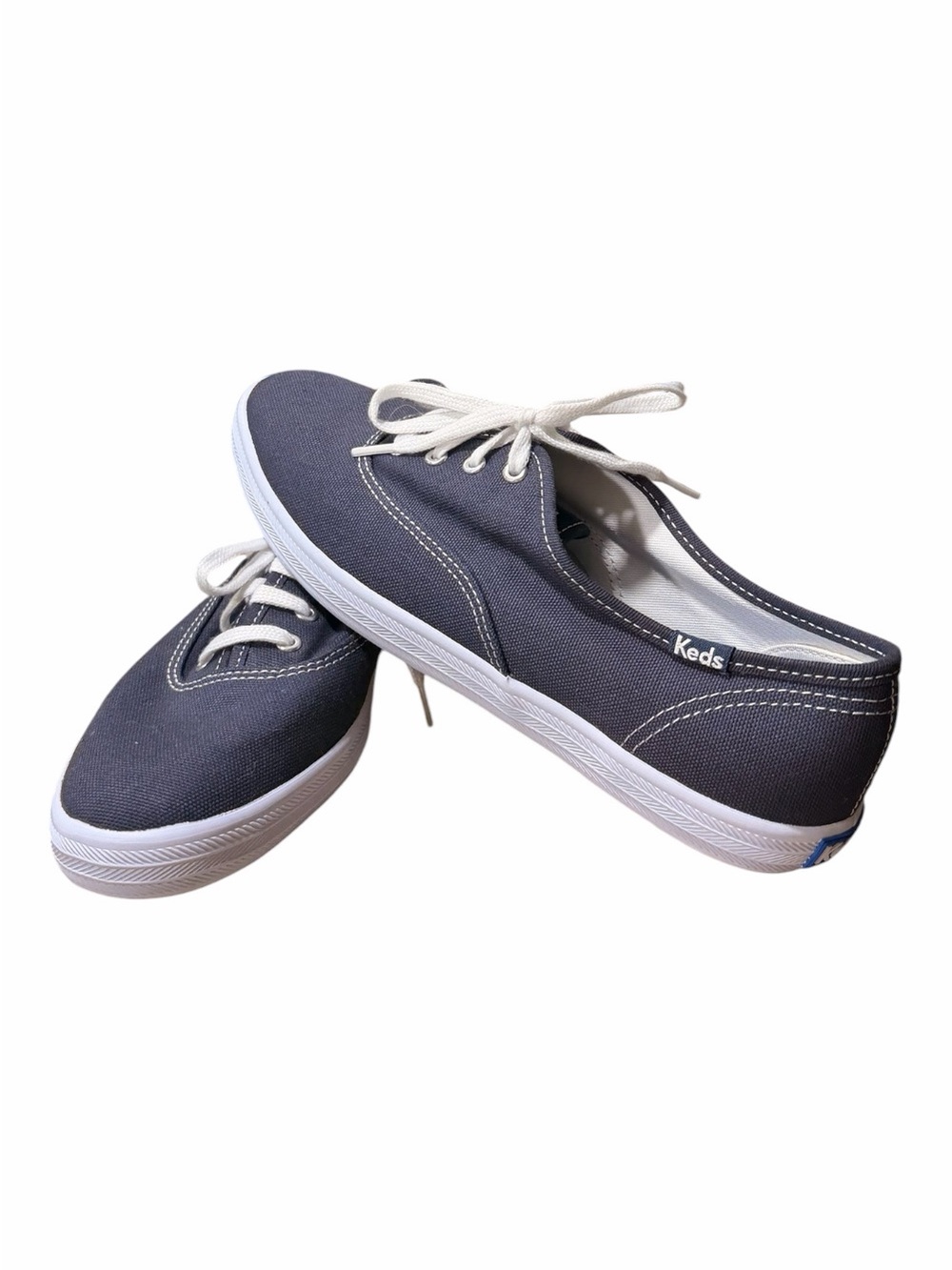 Keds Canvas Sneakers in Navy with White Accents